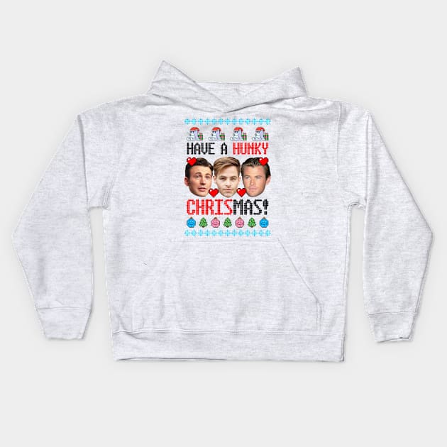 Have a Holly, Hunky Christmas! Oops--CHRISmas. Kids Hoodie by Xanaduriffic